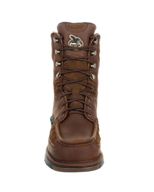 Georgia Boot Brown Athens Waterproof Work Boot for men