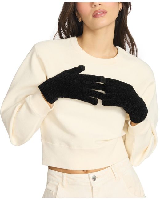 Steve Madden Brown Chenille Magic Gloves