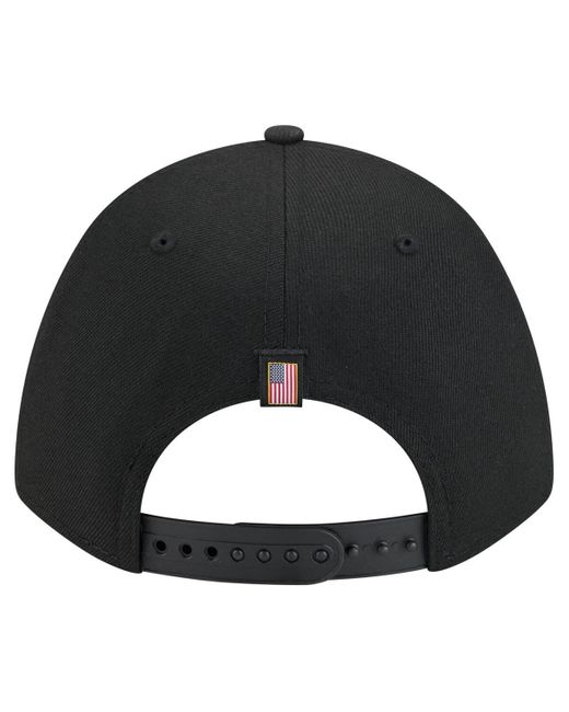 KTZ Gray Arizona Diamondbacks American Flag 9forty M-crown A-frame Adjustable Hat for men