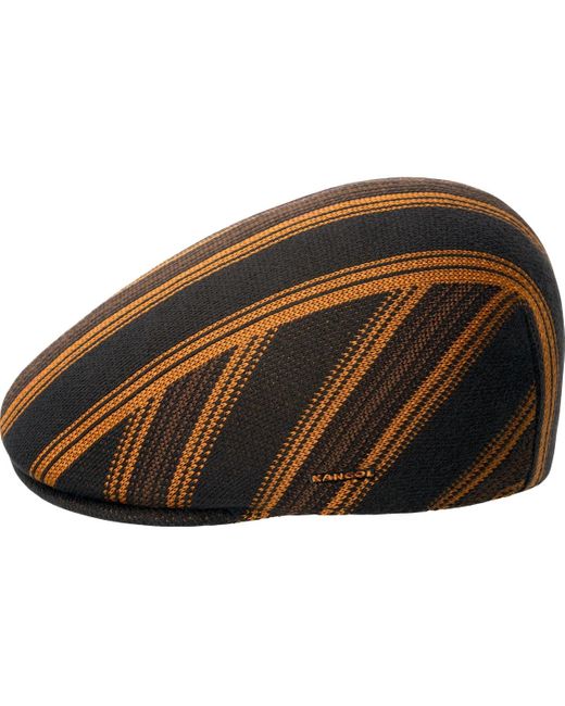 Kangol Brown Nostalgia Stripe 507 Cap