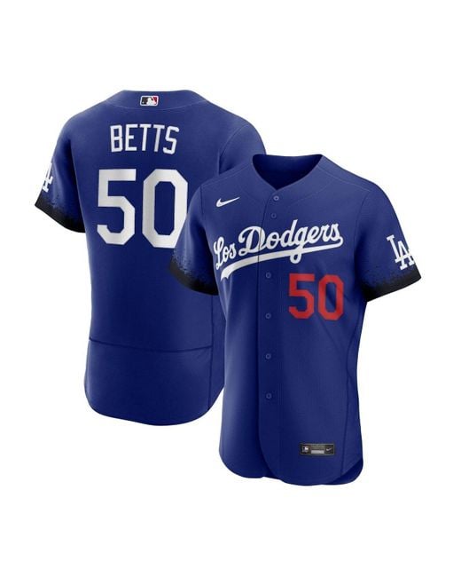 Nike Synthetic Cody Bellinger Royal Los Angeles Dodgers 2021 City ...