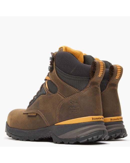 Georgia Boot Brown Tbd Alloy Toe Waterproof Work Boot for men