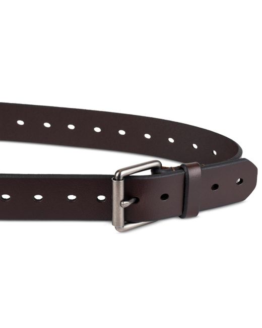 Levi's Black Nickel-finish Adjustable Belt for men