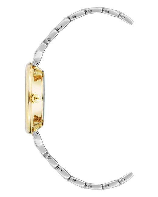 Anne Klein Metallic Quartz Alloy Link Bracelet Watch