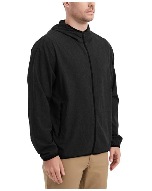 Hawke & Co. Black Flex Sport Stretch All-season Jacket for men