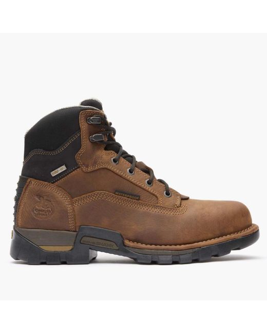 Georgia Boot Brown Eagle One Waterproof Work Boot for men