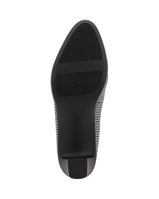 LifeStride Black Elevate Block Heel Dress Pumps