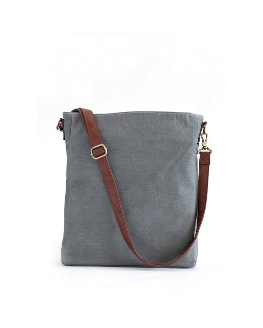Maika Gray Crossbody Sling