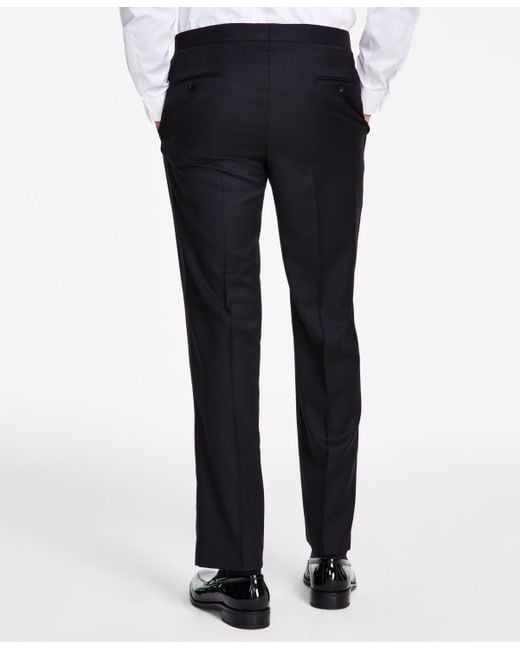 Michael Kors White Classic-fit Stretch Tuxedo Pants for men