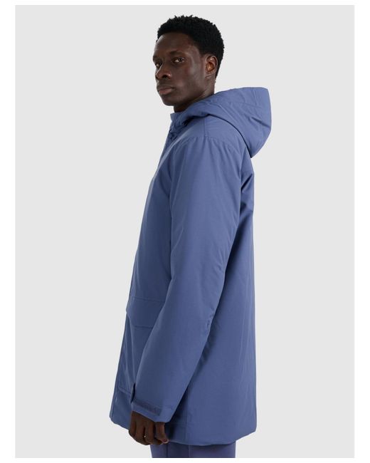 4F Blue Transitional Parka Membrane for men