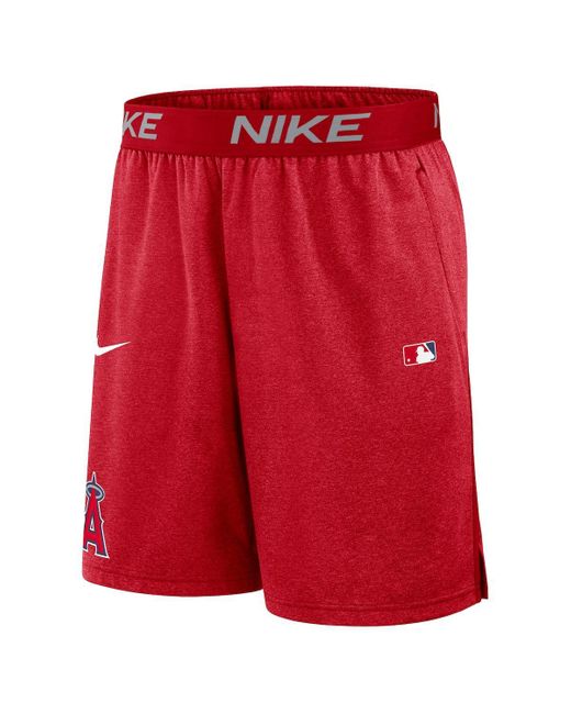 Nike Red Philadelphia Phillies Authentic Collection Performance Knit Shorts for men