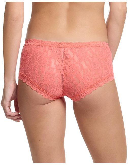Hanky Panky Pink Signature Lace Boyshort
