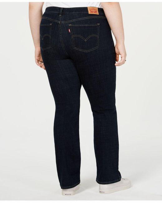 levi plus size bootcut jeans