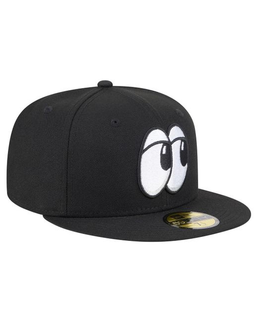 KTZ Black Â Chattanooga Lookouts Authentic Collection 59fifty Hat for men