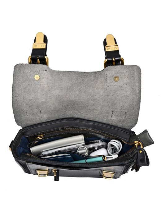 Old Trend Black Aster Mini Satchel