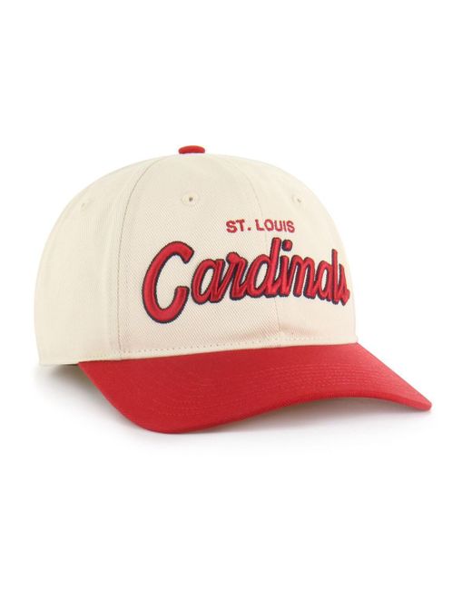 '47 Red St. Louis Cardinals Crosstown Franchise Fitted Hat