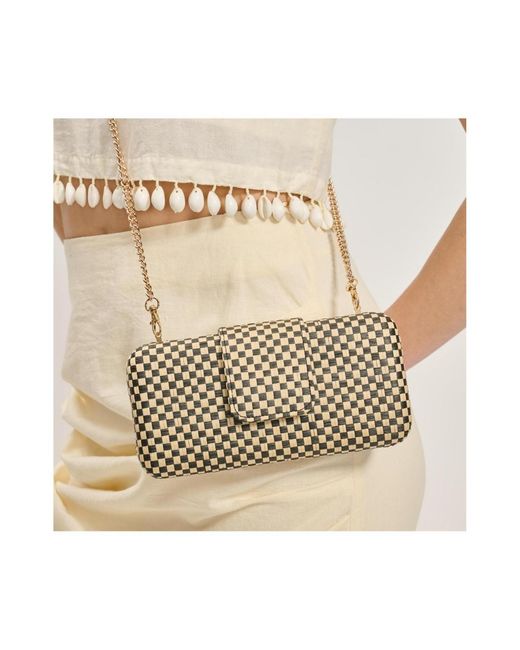 Moda Luxe White Sylvi Evening Bag