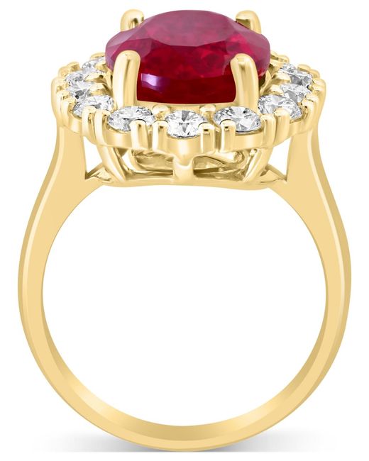 Effy Pink Effy Lab Grown Ruby (6-1/5 Ct. T.w.