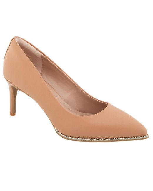 BCBGMAXAZRIA Natural Clara C Pump