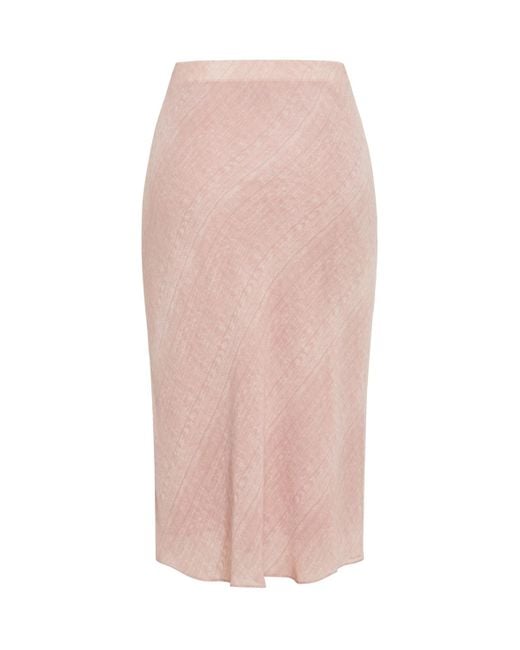 City Chic Pink Plus Size Newberry Street Skirt