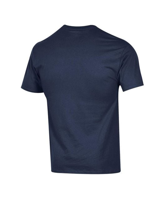 Champion Blue Midshipmen Basic Arch T-shirt for men