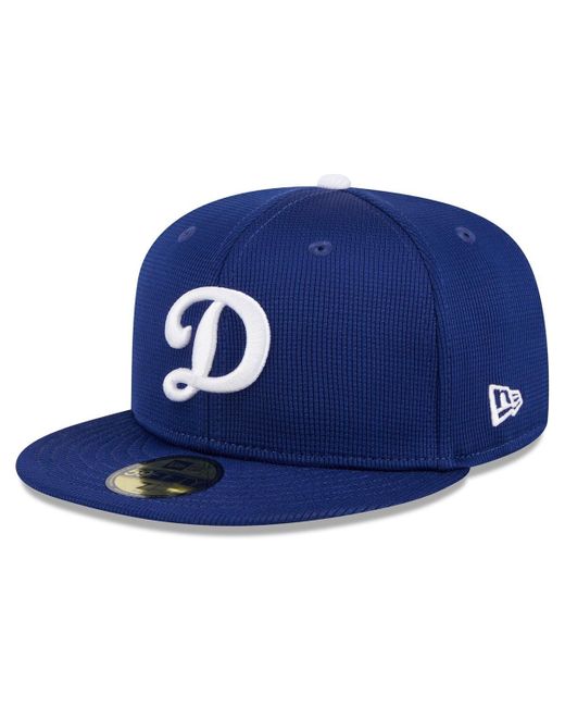 KTZ Los Angeles Dodgers 2025 Batting Practice 59fifty Fitted Hat in
