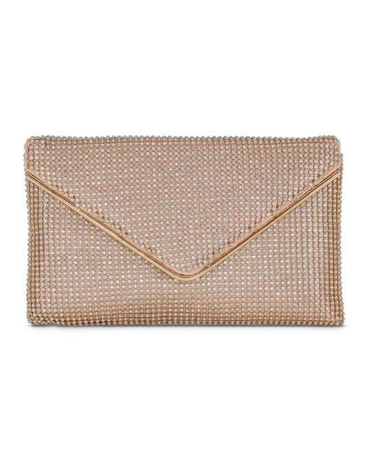 Badgley Mischka Natural Woman's Noemi Crystal Envelope Clutch