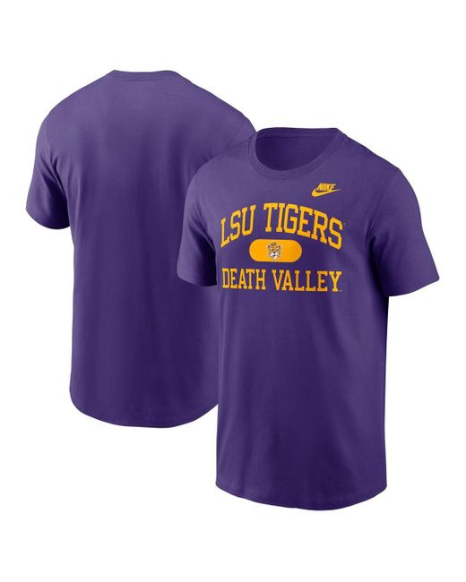 Nike Purple Lsu Tigers Legacy Alma Mater T-shirt for men