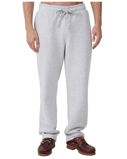 Cotton On Gray Relaxed Track Pants for men