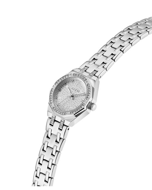 Guess White Analog Watch