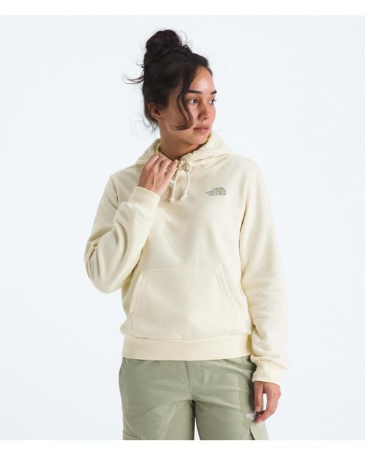 The North Face White Evolution Floral Cloud Hoodie