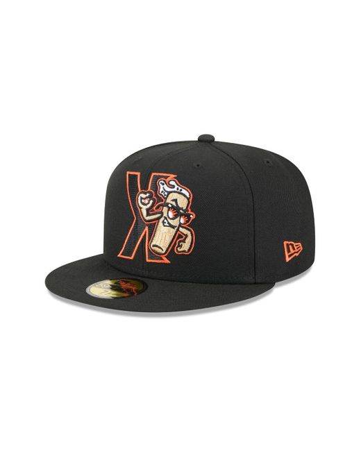 KTZ Black San Jose Giants Theme Nights 59fifty Fitted Hat for men
