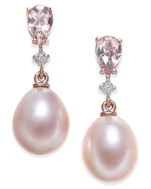 Macy's Pink Cultured Freshwater Pearl (8-1/2mm)