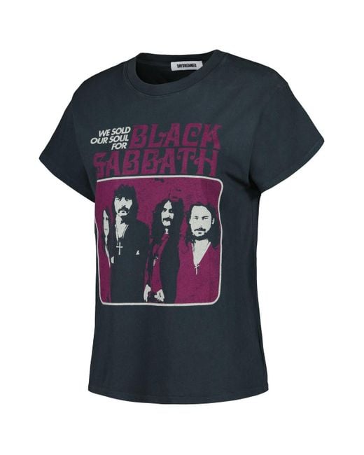 Daydreamer Blue Black Sabbath Tour Graphic T-shirt