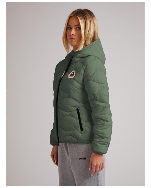 Jacket Green Orb1t Hooded Jacket