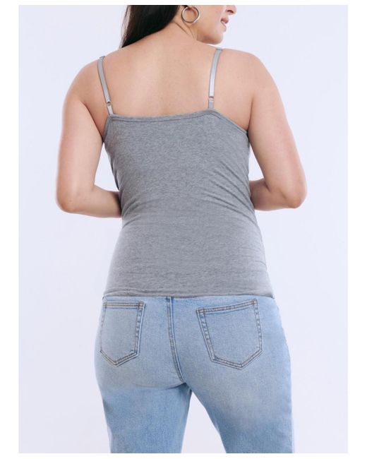 Motherhood Maternity Blue Maternity Clip Down Nursing Tank Top Cami