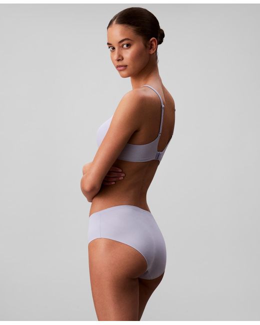 Calvin Klein White Perfectly Fit Wireless T-shirt Bra Qf8013
