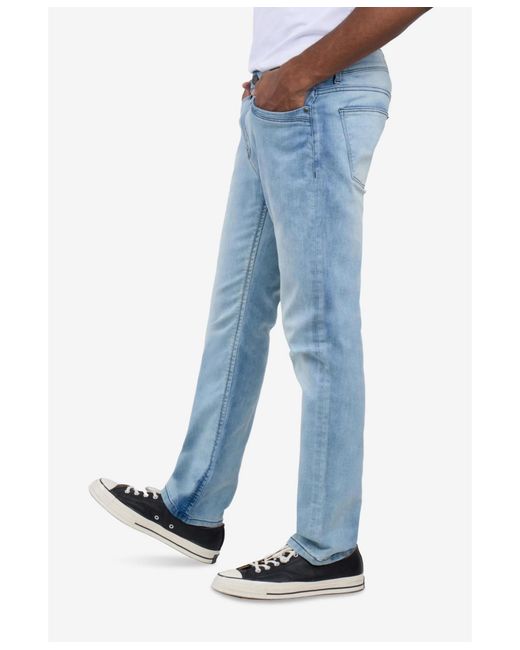 Xray Jeans Blue Supersoft Slim Fit Denim Jeans for men