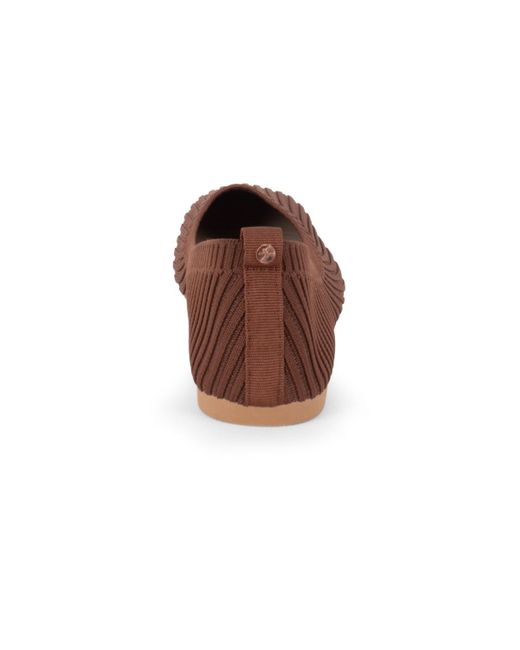 Danskin Brown Hope Slip On Ballet Flats