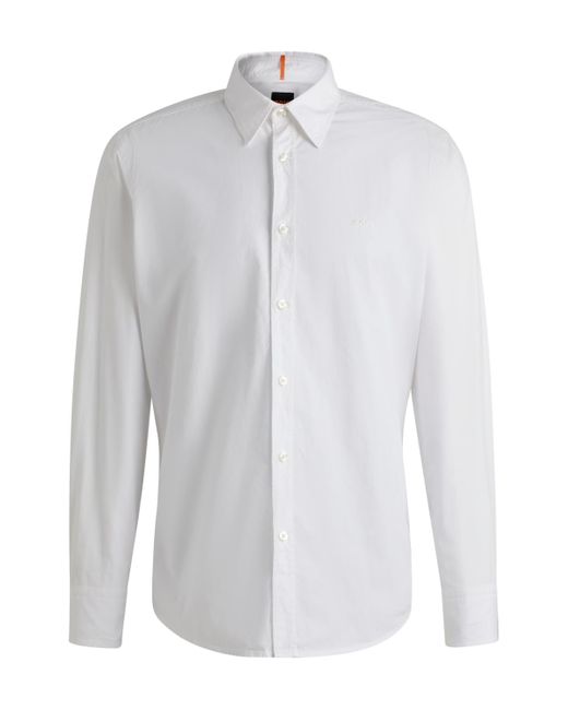 Boss White Boss By Regular-fit Dress Shirt for men