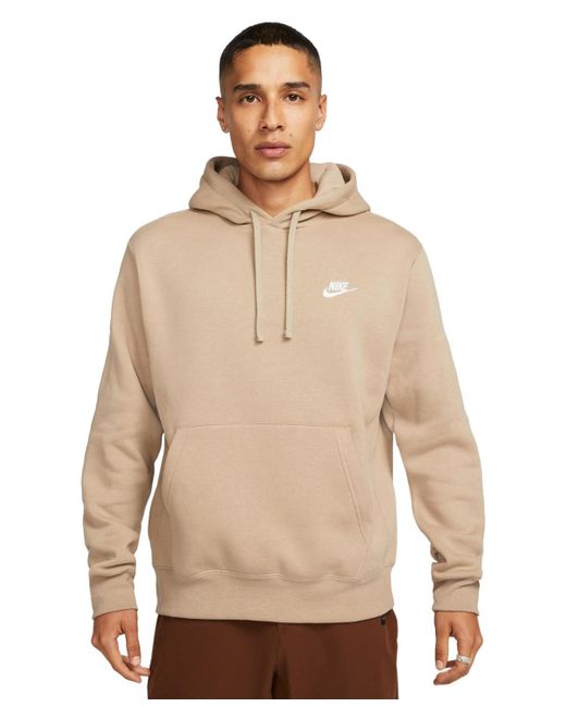 Nike Natural Sportswear Club Fleece Pullover Hoodie for men