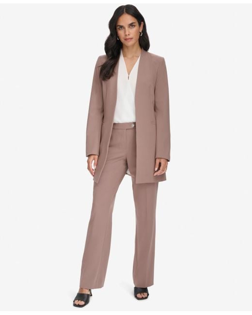 Calvin klein women's modern fit dress pants hot sale