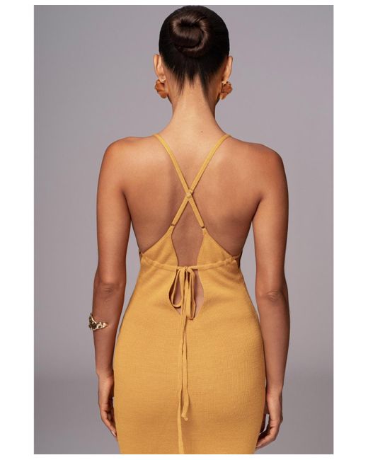 JLUXLABEL Gray Sun Rays Knit Maxi Dress