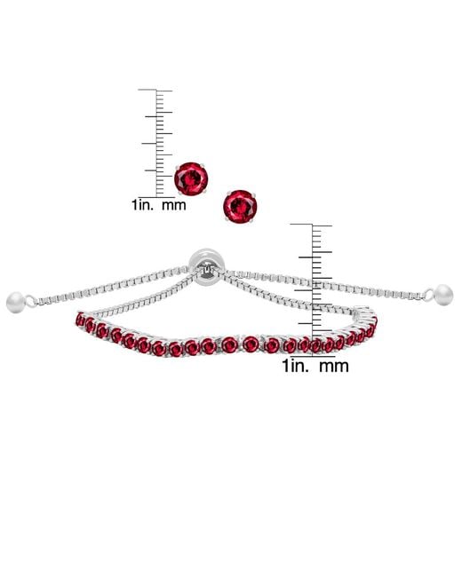 Macy's White Simulated Round Adjustable Bracelet