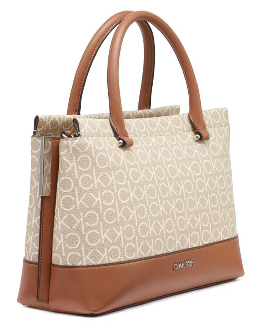 Calvin Klein Brown Bianca Satchel