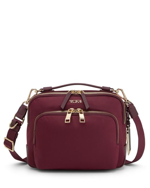 Tumi Purple Voyageur Teghan 8.25" Crossbody Bag