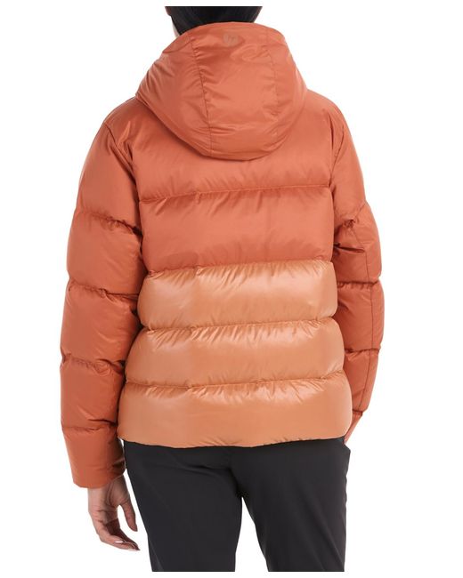 Marmot Orange Guides Hooded Jacket