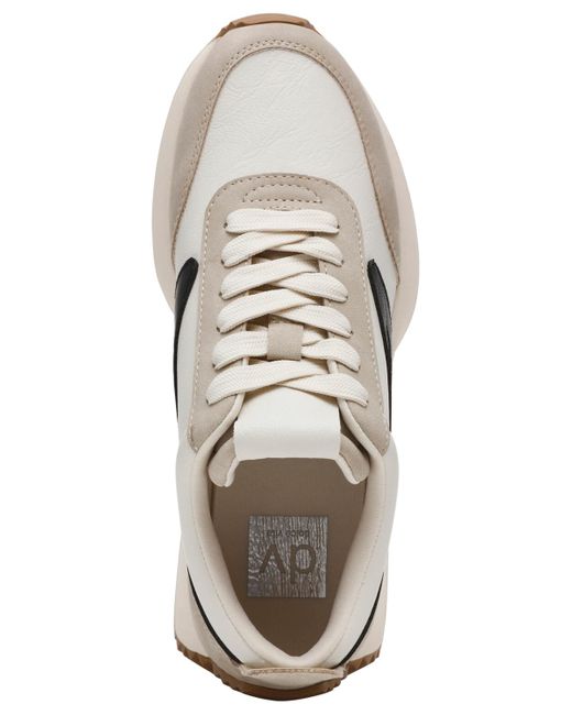 Dolce Vita White Bynx Lace-up jogger Sneakers