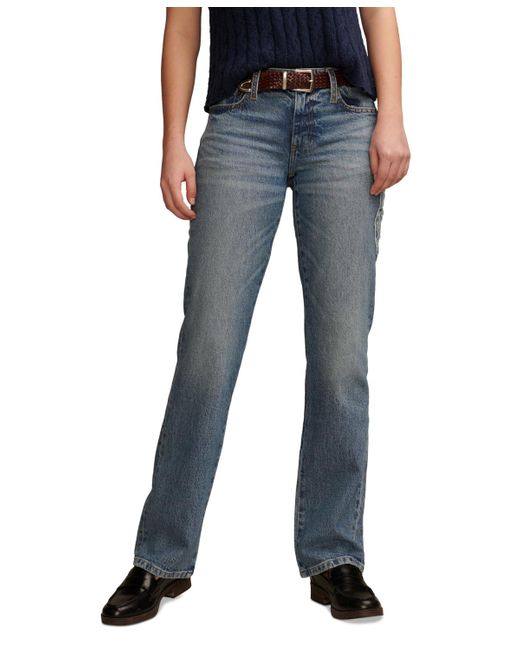 Lucky Brand Blue Lucky Legend Peace Easy Rider Bootcut Jeans