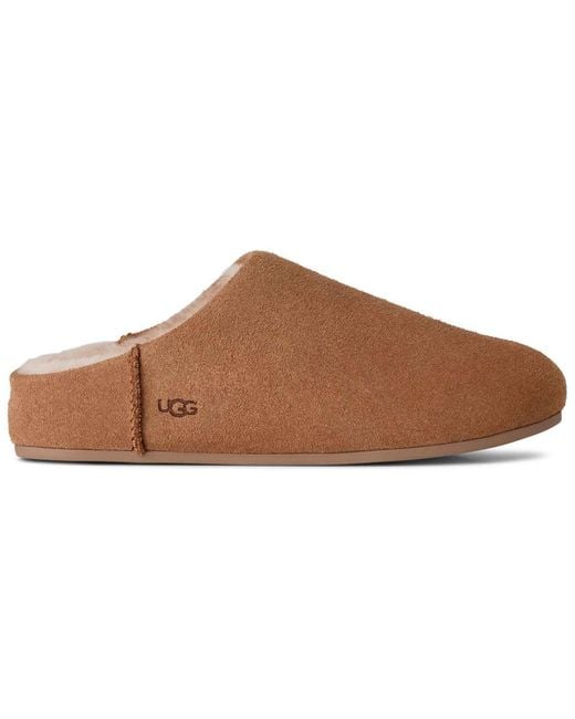 Ugg Brown Elea Slip-on Slippers